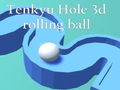 Jwèt Tenkyu twou 3D woule boul  sou entènèt
