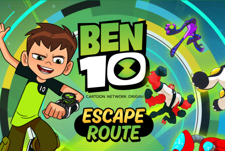 Jwèt Ben 10 chape Route  sou entènèt
