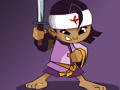 Jwèt 3 pye NINJA  sou entènèt