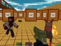 Jwèt Pixel Swat zonbi siviv  sou entènèt