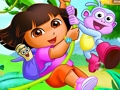 Jwèt Dora Explorer zetwal yo kache  sou entènèt