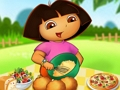 Jwèt Sou entènèt jwèt Dora Apetisan kupkèyk  sou entènèt