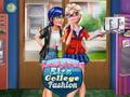 Jwèt Sou entènèt jwèt Ladybug Elsa College Fashion  sou entènèt