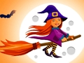 Jwèt Sou entènèt jwèt Cute Halloween Witches Jigsaw  sou entènèt