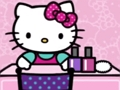 Jwèt Jwèt Hello Kitty Nail Salon  sou entènèt
