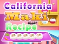 Jwèt California Maki Recipe sou entènèt