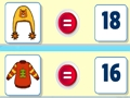 Jwèt Sou entènèt jwèt Winter Warm Up Math  sou entènèt
