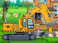 Jwèt Faktori Excavator pou timoun yo  sou entènèt