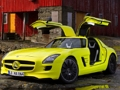 Jwèt Devinèt Mercedes-Benz SLS E-Selil  sou entènèt