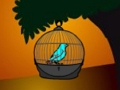 Jwèt Sou entènèt jwèt Tiny Blue Bird chape  sou entènèt