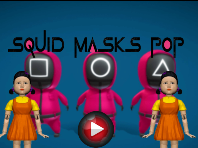 Jwèt Sou entènèt jwèt Squid Mask Pop  sou entènèt