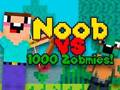Jwèt Noob vs 1000 zonbi  sou entènèt