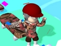 Jwèt Ti gason sou yon skateboard  sou entènèt