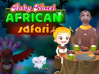 Jwèt Baby Hazel: Safari Afriken  sou entènèt