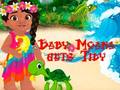Jwèt Ti bebe Moana vin pwòp  sou entènèt