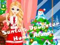 Jwèt Pitit fi Santa a lakay pou kont li  sou entènèt