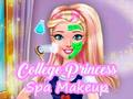 Jwèt Sou entènèt jwèt Kolèj Princess Spa makiyaj  sou entènèt
