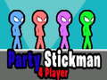 Jwèt Jwe sou entènèt la jwèt pou Pati Stickman 4 jwè  sou entènèt