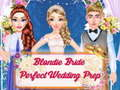 Jwèt Blondie Bride pafè maryaj Prep  sou entènèt