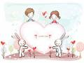 Jwèt Sou entènèt jwèt Valentine Young Love  sou entènèt