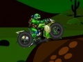 Jwèt Ninja Turtle pousyè bisiklèt  sou entènèt