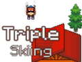 Jwèt Triple ski 2D  sou entènèt