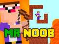 Jwèt Sou entènèt jwèt Mr Noob vs zonbi  sou entènèt