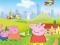 Jwèt Sou entènèt jwèt Peppa Pig Slide  sou entènèt