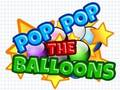 Jwèt Pop Pop balon yo  sou entènèt