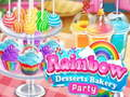 Jwèt Rainbow Desè Pati Bakery  sou entènèt
