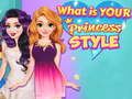 Jwèt Ki sa ki Style Princess ou  sou entènèt