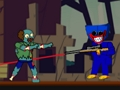 Jwèt Sou entènèt jwèt Huggy Wuggy vs zonbi  sou entènèt