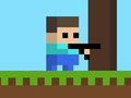 Jwèt MineCraft Steve  sou entènèt