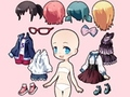 Jwèt Sou entènèt jwèt Chibi Anime Princess poupe  sou entènèt