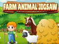 Jwèt Sou entènèt jwèt Farm Animal Jigsaw  sou entènèt