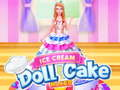 Jwèt Sou entènèt jwèt Ice Cream Doll Cake Maker  sou entènèt