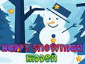 Jwèt Sou entènèt jwèt Happy Snowman Hidden  sou entènèt