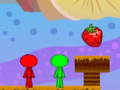 Jwèt Stickman Bros nan Fruit Island 2  sou entènèt