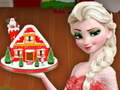 Jwèt Jwèt Nwèl Gingerbread House Cake  sou entènèt