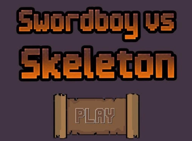 Jwèt Swordboy Vs Skelèt  sou entènèt