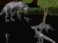 Jwèt Lachas dinozò multijoueurs minwi  sou entènèt