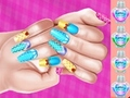 Jwèt Elsa Princess Tèm Nail Art Diy  sou entènèt