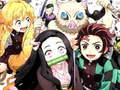 Jwèt Jwèt Nezuko Tanjiro Jigsaw  sou entènèt
