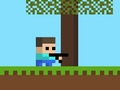 Jwèt Minecraft: avanti Steve a  sou entènèt