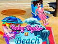 Jwèt Download jwèt Ti bebe Taylor nan plaj  sou entènèt