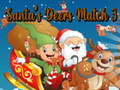 Jwèt Deers Santa a matche ak 3 sou entènèt