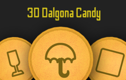 Jwèt 3D Dalgona sirèt  sou entènèt