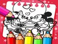 Jwèt Liv koloran Mickey Mouse  sou entènèt