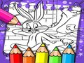 Jwèt Liv koloran Bugs Bunny  sou entènèt