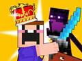 Jwèt Noob vs Pro Castle defans  sou entènèt